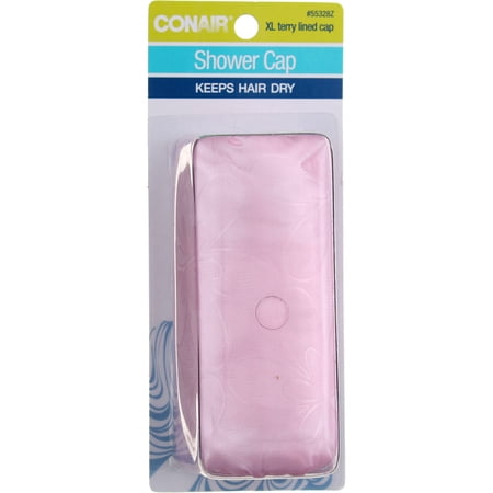 CONAIR - Styling Essentials Shower Cap Terry-Lined - 1 Cap
