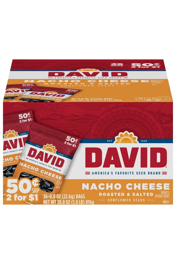 ConAgra Foods David Sunflower Seeds, 36 ea