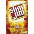 thumbnail image 1 of Slim Jim Original Snack Size Stick, 0.28 OZ Meat Snacks, 120 Count Box, 1 of 5