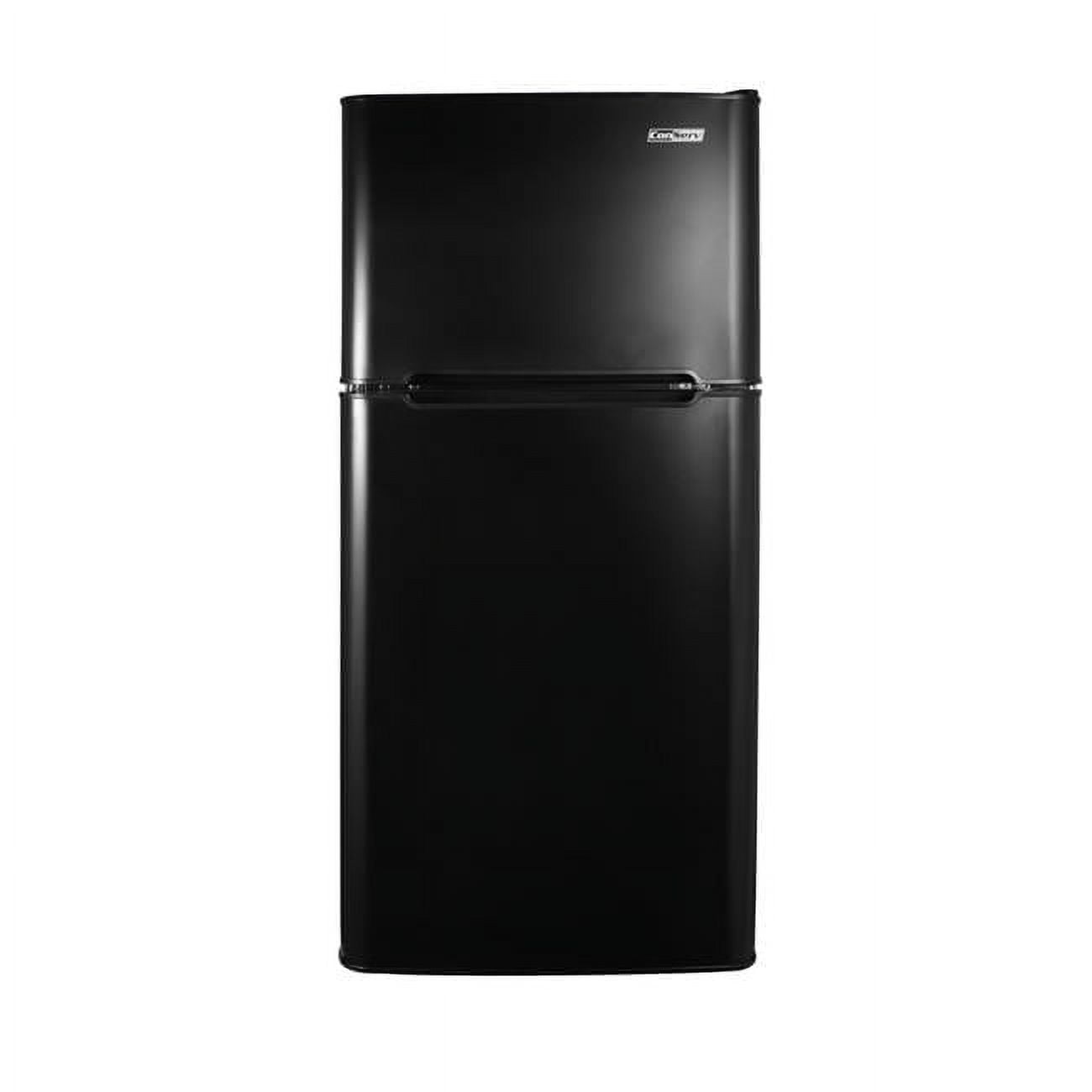Conserv 19in BLACK Compact 2 Door Refrigerator 4.5cf Reversible Door 110V