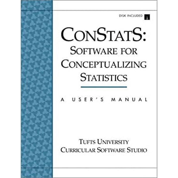 Pre-Owned Constats: Software for Conceptualizing Statistics : A User's Manual, 9780135026007, 0135026008, Paperback, Pap/Dskt edition