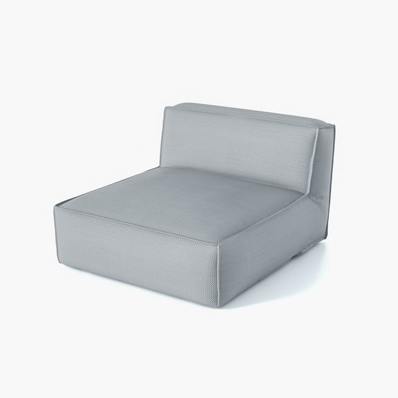 ConToose Waterproof Foam Bean Bed Chair - Durable Machine-Washable Patio Lounger for Poolside, Backyard & Beach, Cloud Comfort, Lightweight Weatherproof