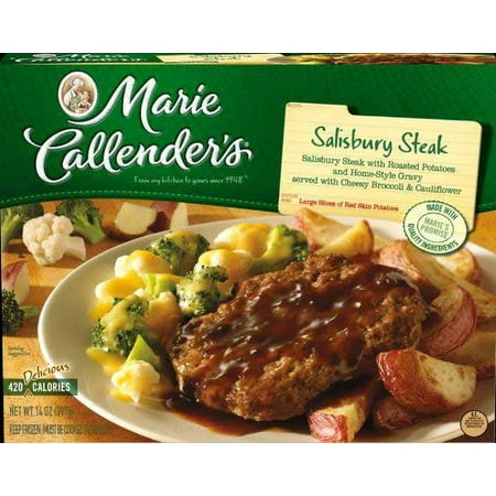 Conagra Marie Calendar Salisbury Steak, 14 Ounce -- 8 per case.