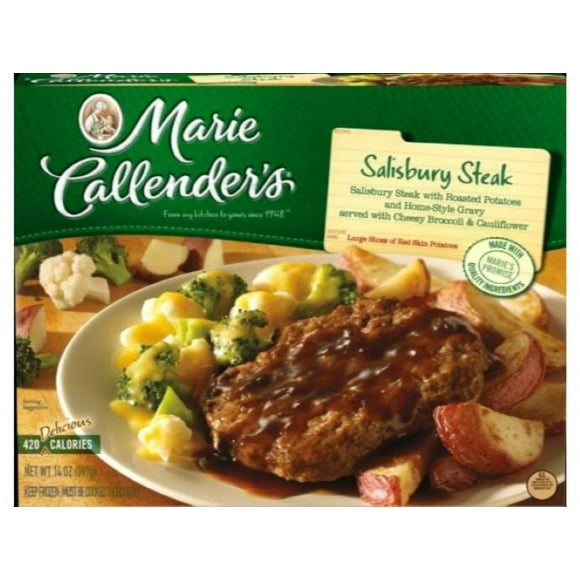 Conagra Marie Calendar Salisbury Steak 14oz (PACK OF 8)