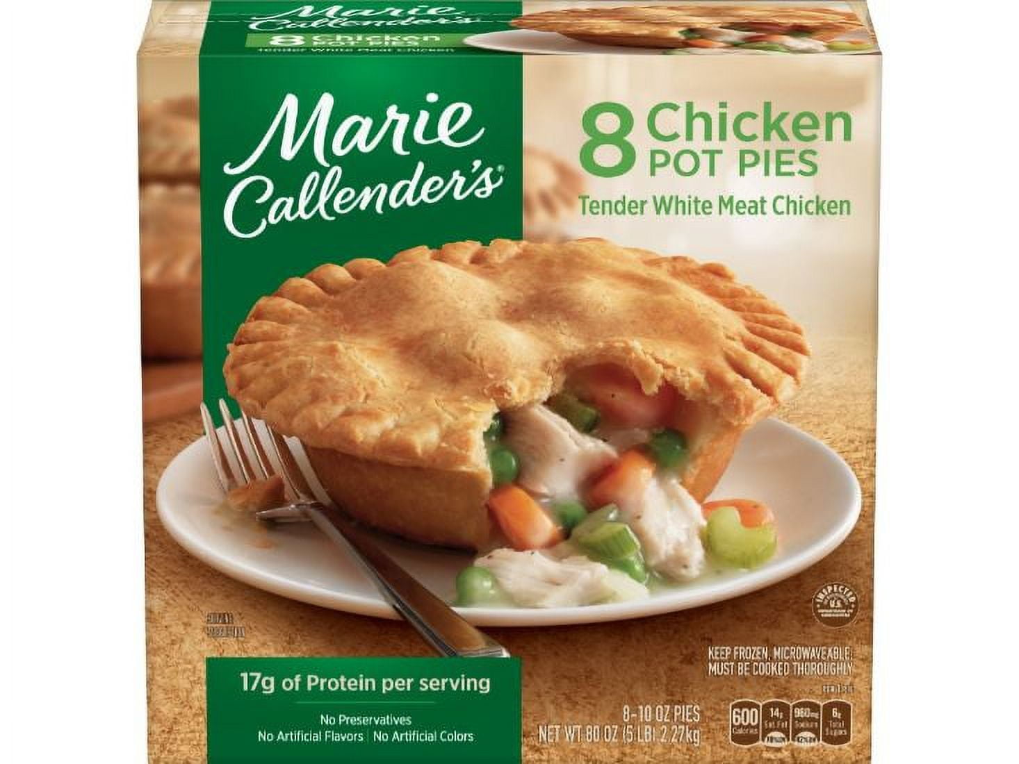 Conagra Marie Callenders Pot Pie Small Multi Pack 80oz (PACK OF 8)