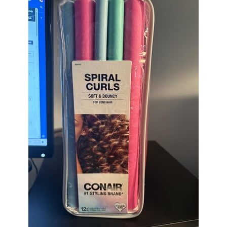 Conair 12 Pcs. Spiral Rollers For Long Hair
