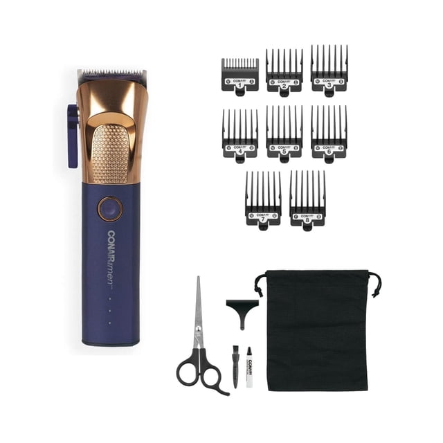 Conair - 13 Piece Set, Cordless Hair Clipper, Rechargeable Battery ...