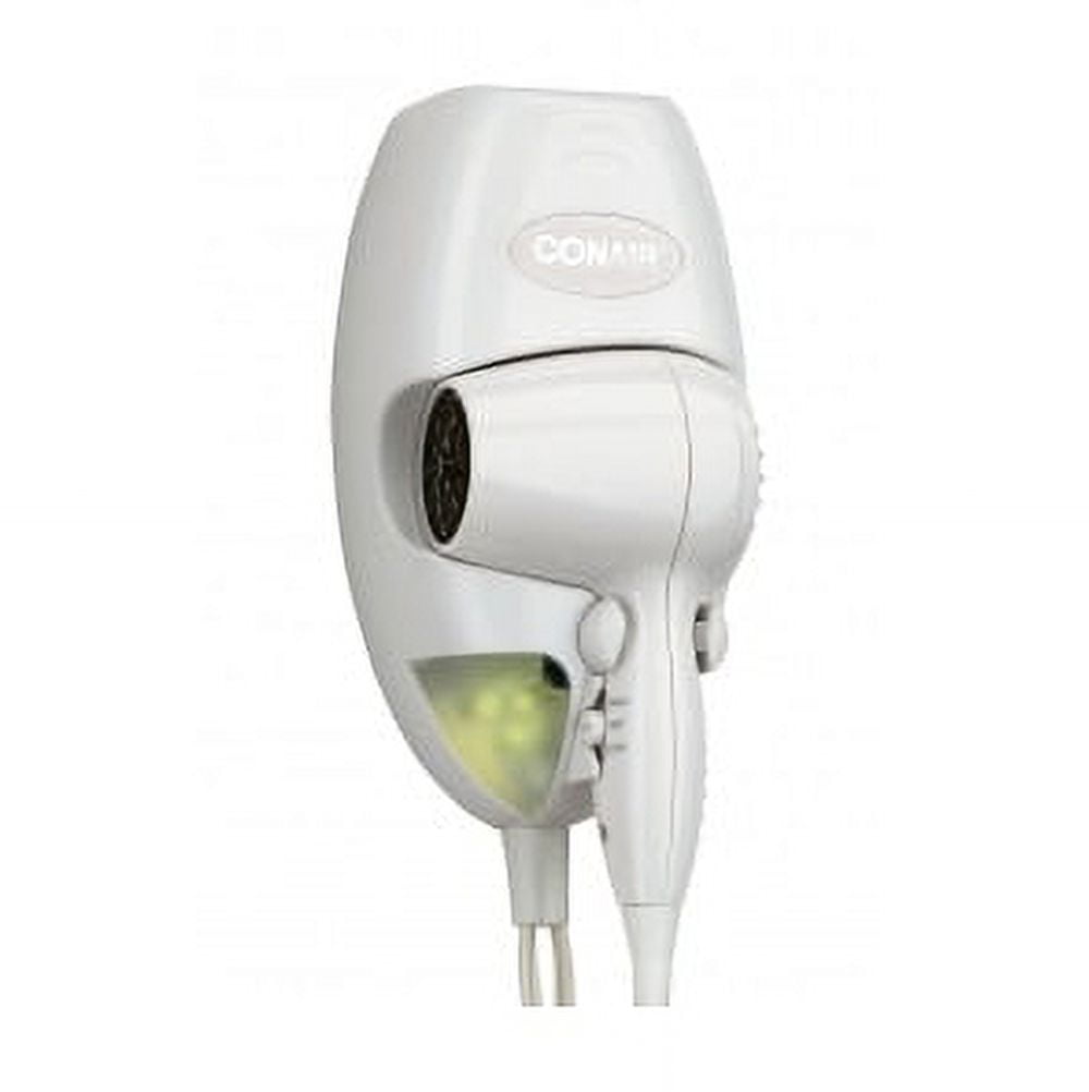 Conair 136W Conair Hospitality Series 1600-Watt Wall-Mounted Hairy Dryer (Wired Direct) White