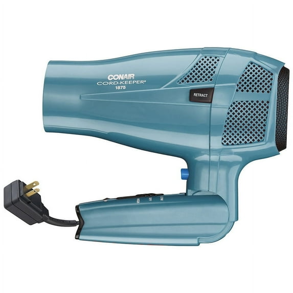 Conair 1875 W Ionic Conditioning CordKeeper Hair Dryer with Folding