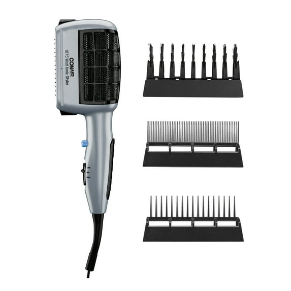 Conair 3-in-1 Styling Hair Dryer, 1875W with Ionic Technology, 3 Attachments