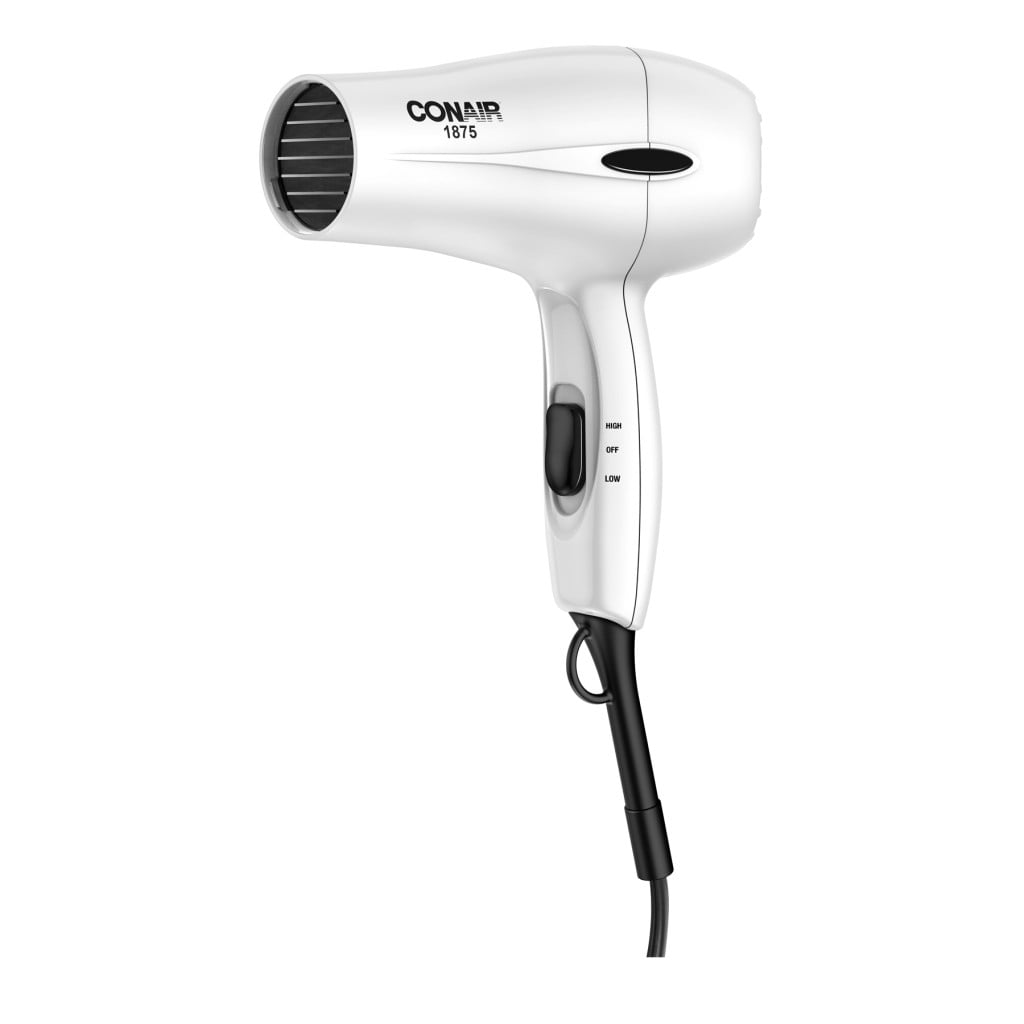 Conair 1875 Watt Mid Size Dryer balanced and lightweight for Powerful Drying and Styling 303WMR