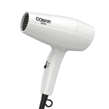 Conair Mid-Size Dryer, 1875 Watts, 2 Heat/Speed Settings, Lightweight Design