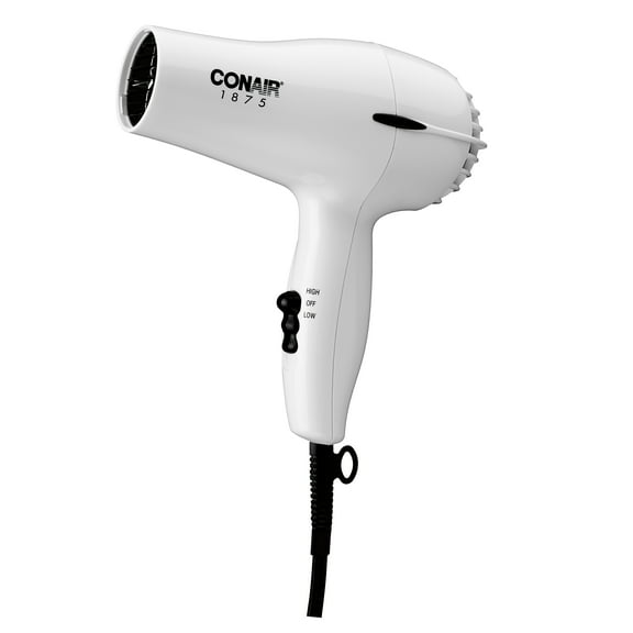 Conair 1875 Watt Mid-Size Styler Hair Dryer, White