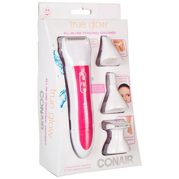Conair 6 Pc. True Glow All In One Personal Groomer One Size Pink