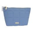 thumbnail image 1 of Conair Clutch Quilted Blue Cosmetic Bag, 1 of 7