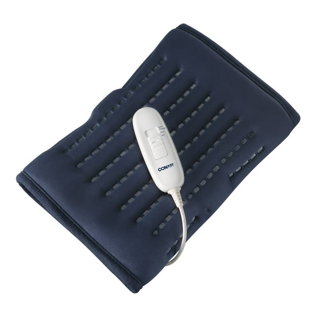 Conair Comfort Vibrating Heating Pad for Back Pain Relief, Heating Pad