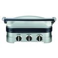 thumbnail image 1 of Conair Cuisinart Multifunctional Grill Countertop Brushed Stainless Steel 5 in 1 Cooking Plates, 1 of 3