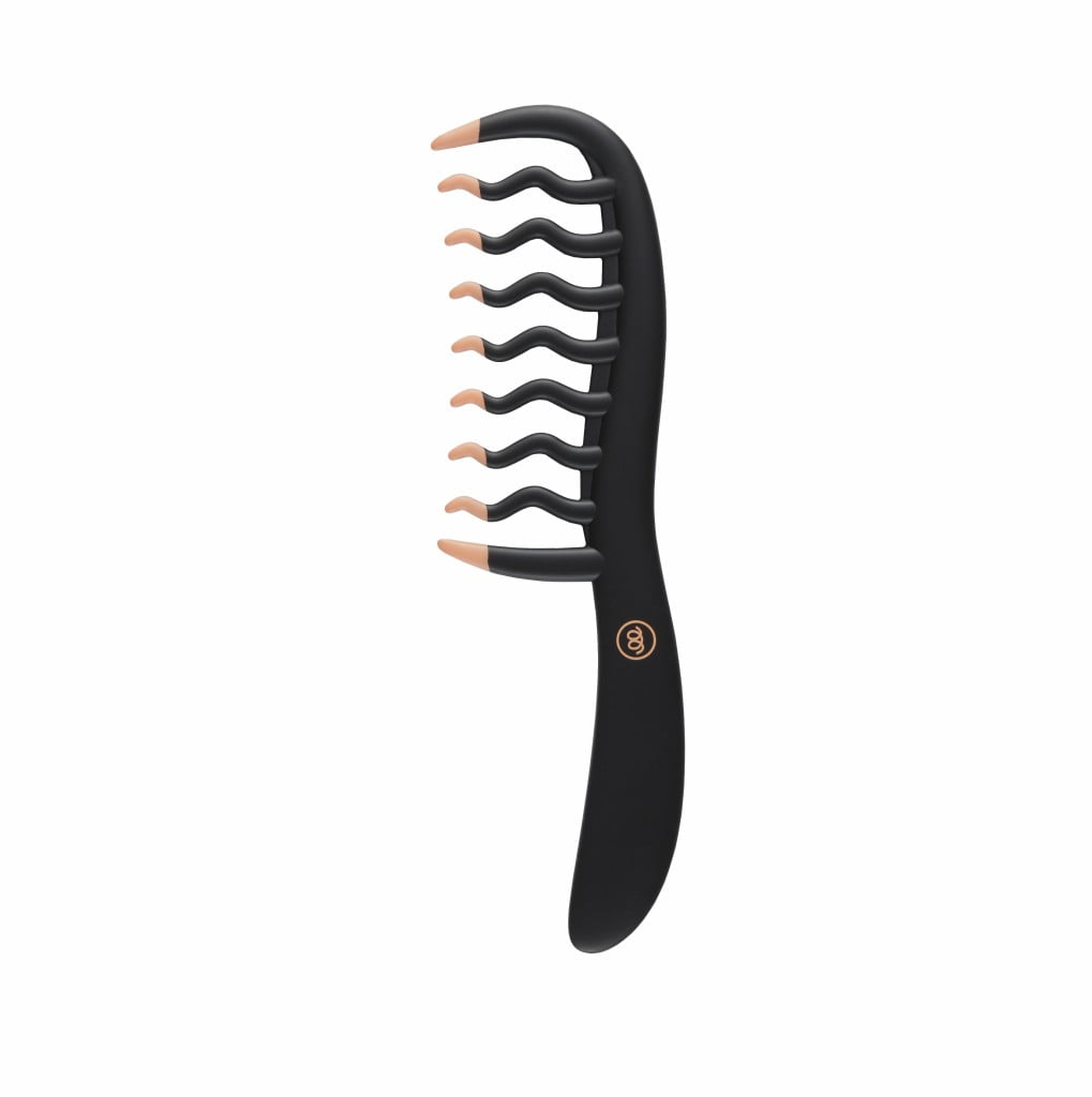 Conair Curl Collective Detangling Hair Comb for Curly Hair, Black