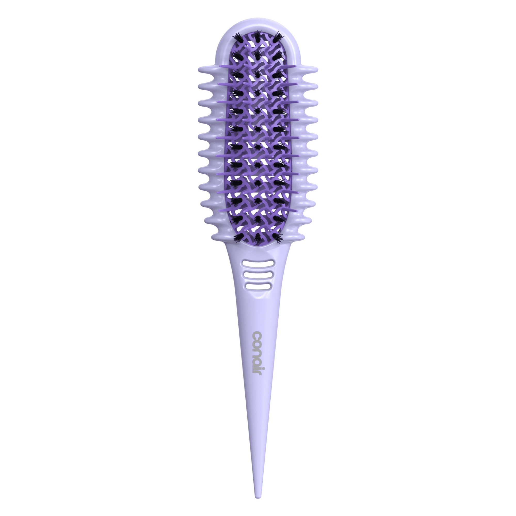 Conair Curl Define Pro Detangler Hair Brush, Purple, Frizz-free