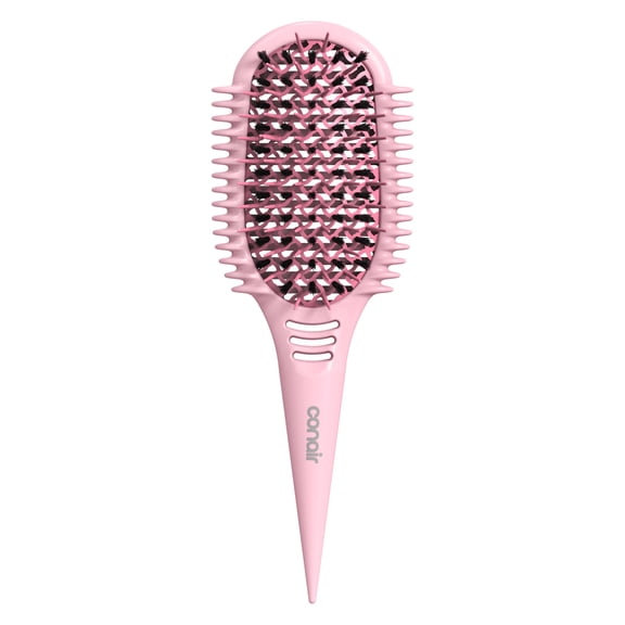Conair Curl Define Pro Detangler Hair Brush, Frizz-free Detangling for Curly Hair