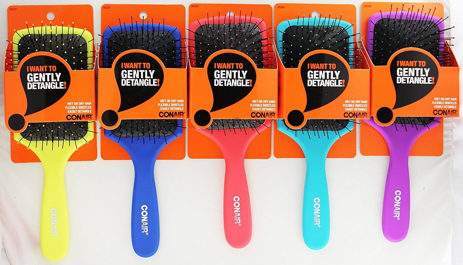 Conair Detangling Paddle Brush, 8.8 Ounce