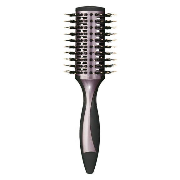 Conair Diamond Ceramic Large Vented Round Hairbrush, Heat-Activated Technology
