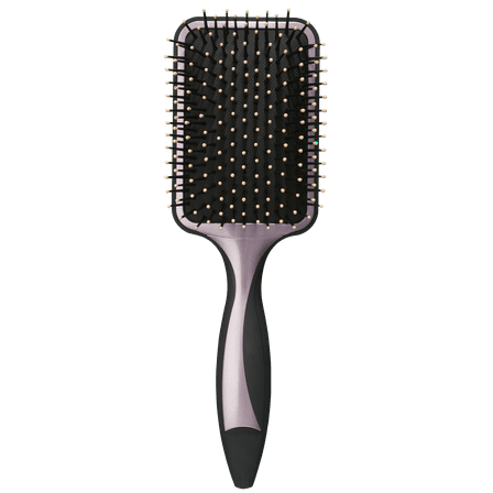 Conair Diamond Ceramic Paddle Brush, Heat-Activated Technology for Smooth, Shiny Hair