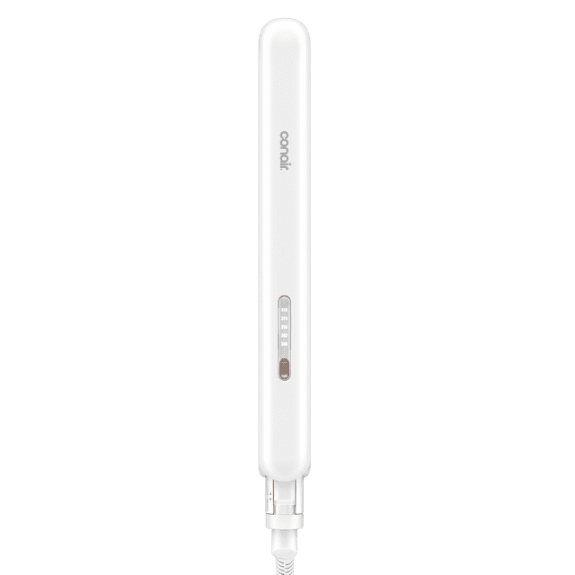 Conair Double Ceramic Flat Iron, 1" Ceramic Plates, 5 LED Heat Settings, Rose Gold, 1 Count