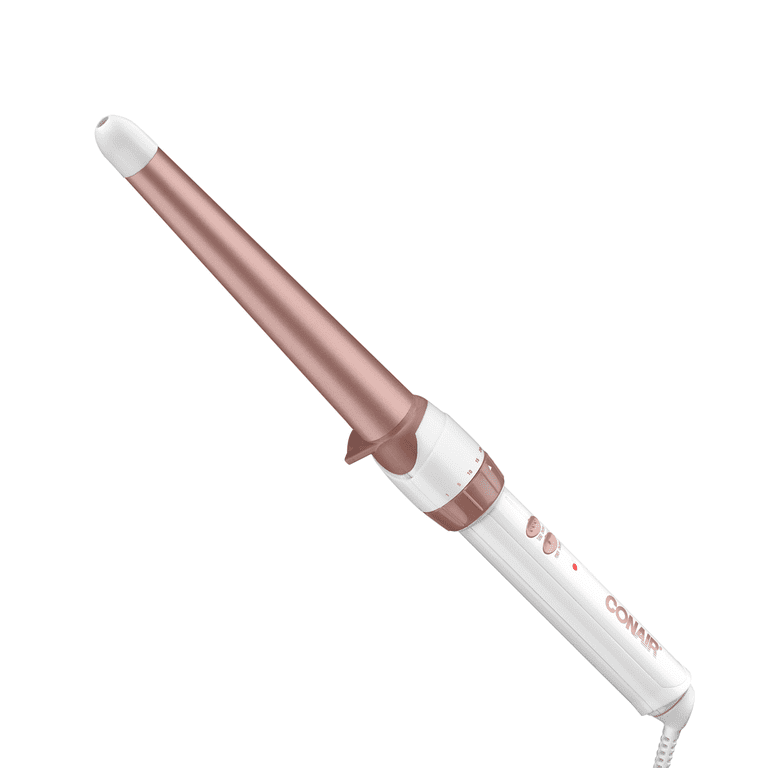 Rose Gold & White Curling Wand with Ceramic Barrel Amazon.com: Large Curling Iron 2 Inch Barrel, Long Barrel  main image 3