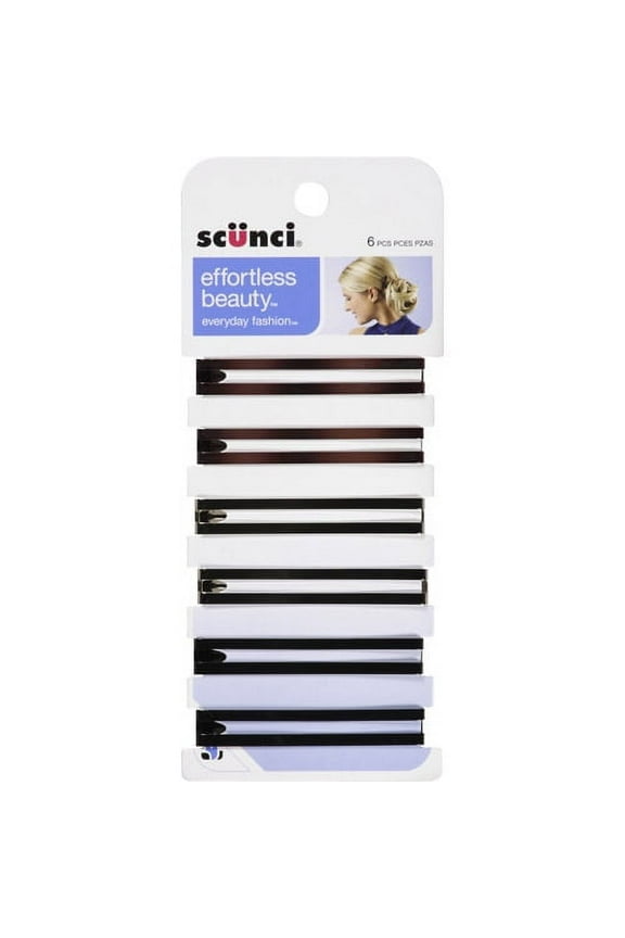 Effortless Beauty Slide Clips, 6 ct