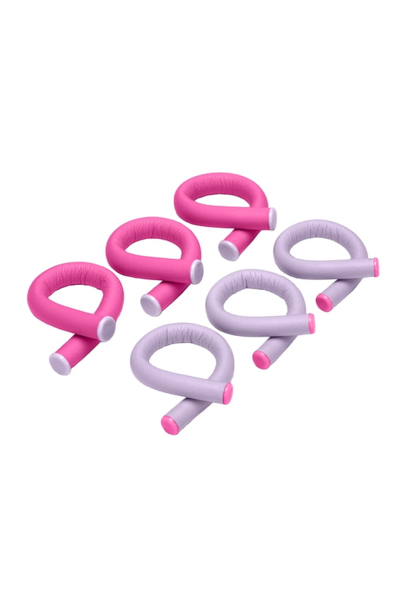 Heatless Spiral Rollers, 18-Pack Flexible Curlers for Bouncy Curls