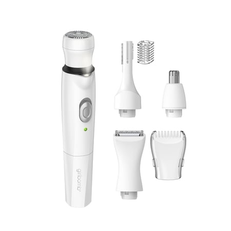 Conair All-in-One Face & Body Trimmer and Shaver Set for Women, Wet/Dry, Rechargeable