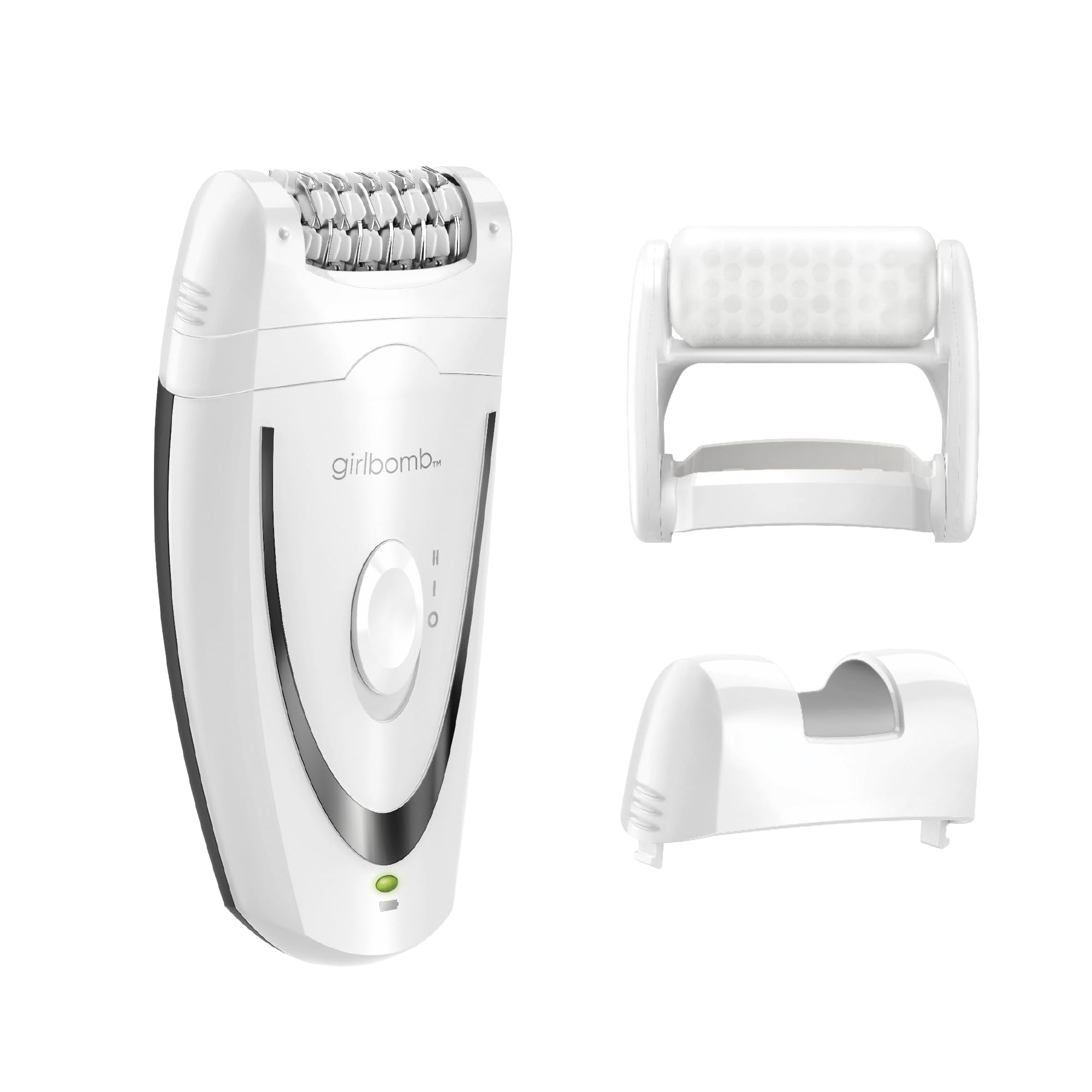 Conair GIRLBOMB Epilator with Ice Roller for Smooth and Soft Skin, Hair