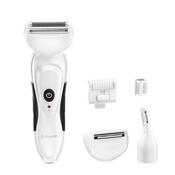 Conair Girlbomb Lithium Ion Rechargeable All-in-One Electric Shave System for Bikini, Body, & Face