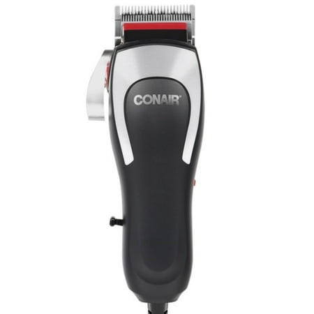 Conair - Barbershop Series Hair Trimmer - Black/Gray/Red