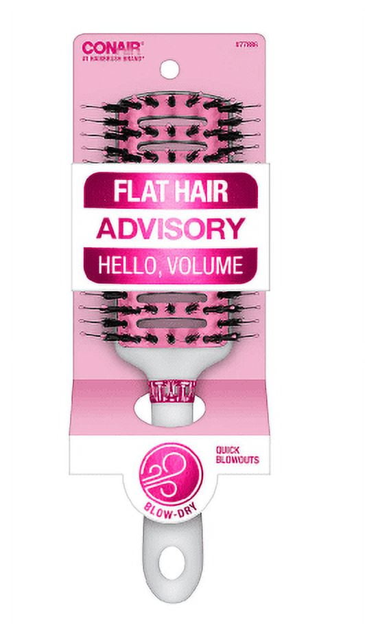 Conair Hairbrush Advisory Frizzy Hair Blow Dry Vent Brush1.0ea