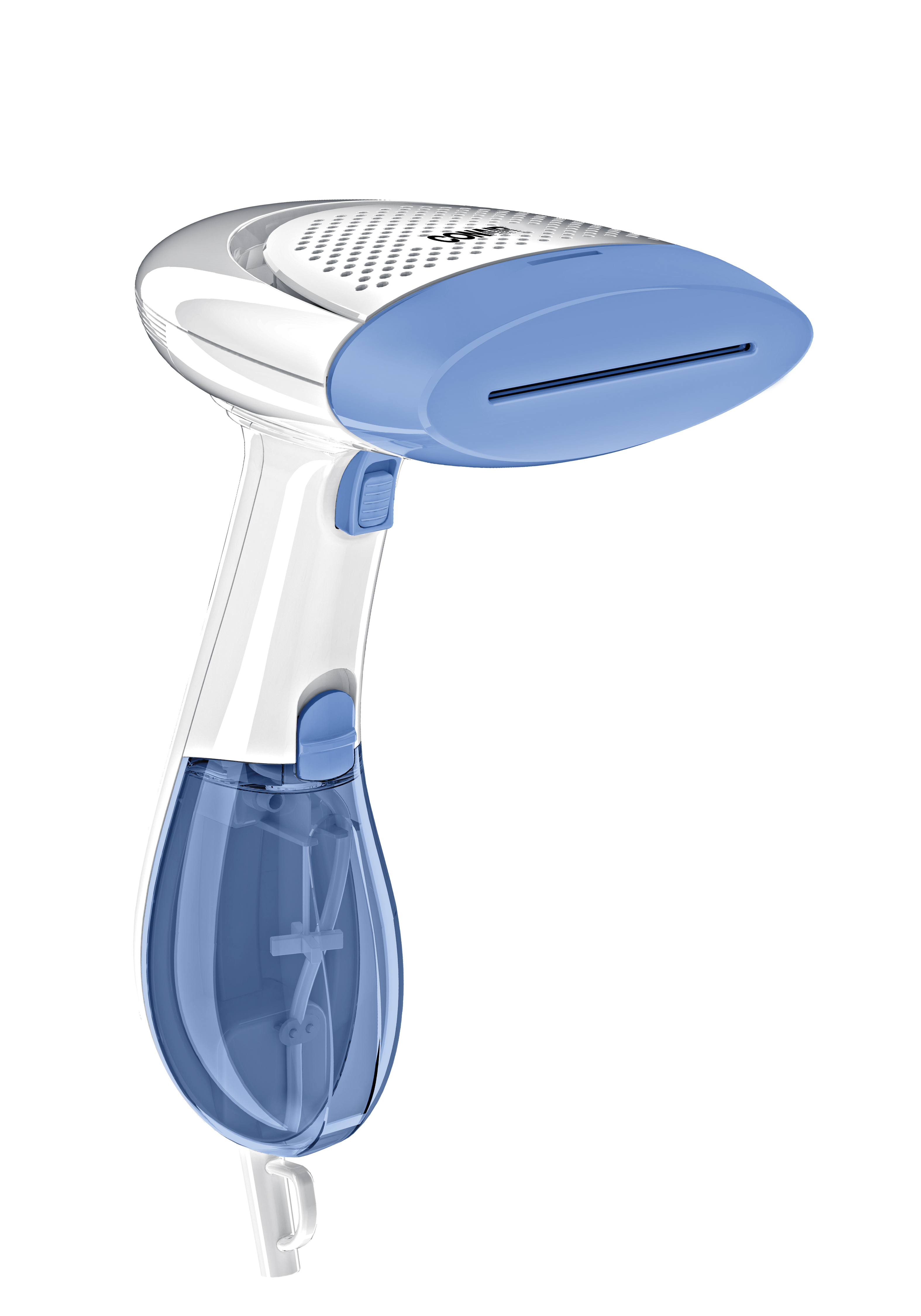 Conair Handheld Garment Steamer for Clothes, ExtremeSteam 1200W, Portable Handheld Design, White/Blue, GS237X - image 1 of 13