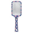 thumbnail image 1 of Conair Impressions 9.75  Nylon Square Paddle Hair Brush  Detangling  Blue Floral Print (Pack of 20), 1 of 4