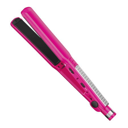 Conair Infiniti Pro 1.25" Tourmaline Ceramic Flat Iron Hair Straightener, Pink