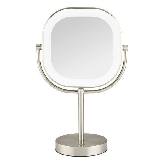 Conair LED Double-Sided 1x/10x Magnification Rechargeable Mirror