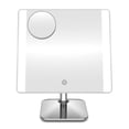 thumbnail image 1 of Conair LED Lighted Social-Media Makeup Mirror, 1x/10x Magnification Free Standing With Phone-Holder, BE04SM, 1 of 11