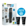 thumbnail image 1 of ConairMan Showerproof Total-Body All-in-One 14-Piece Electric Trimmer with Scotch Porter Bonus Pack, 1 of 7