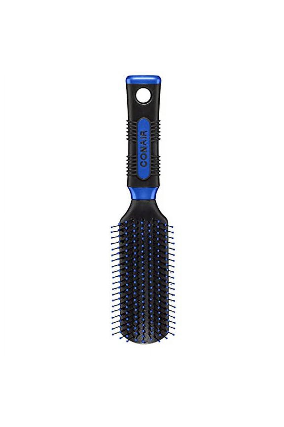 Pro Hair Brush with Nylon Bristle, All-Purpose, Colors May Vary, 1 Ea, 2 Pack