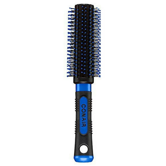 Conair Pro Hair Brush with Nylon Bristle, Round, Full, 1 ea