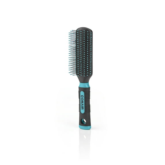 Conair Grip & Shape Nylon Bristle All-Purpose Hair Brush, Colors Vary