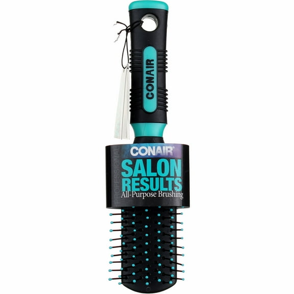 Conair Professional Salon Results All Purpose Hair Brush with Nylon Bristle, Colors May Vary 1 ea (Pack of 2)