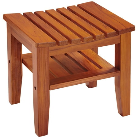 Conair Ptb7 Solid-teak Spa Bench With Shelf