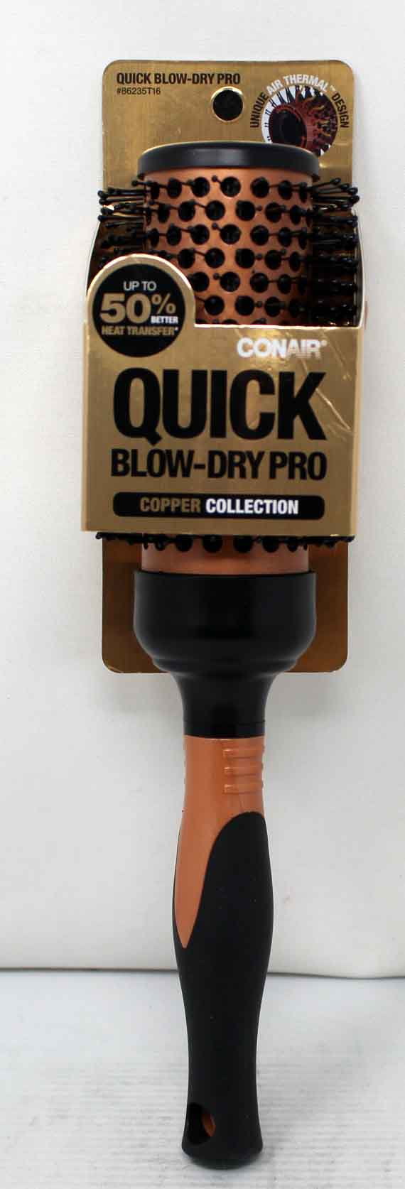 Conair Quick BlowDry Pro Copper Edition Air Thermal Brush 1 Count