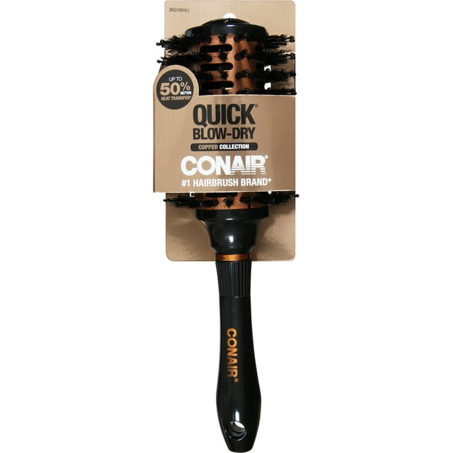 Conair Pro Porcupine Round Brush Quick Dry, Style, Better Heat