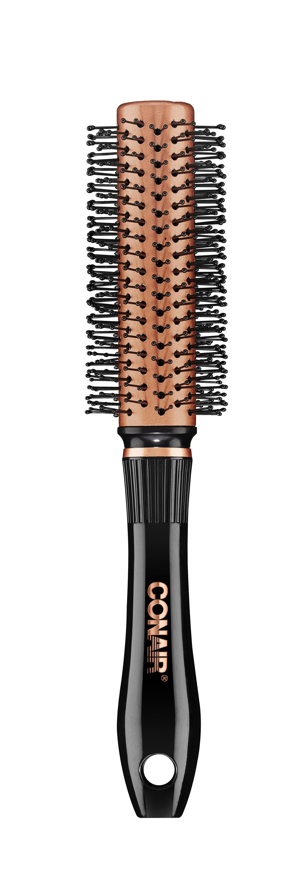 Conair Quick Blowdry Copper Nylon Round Hairbrush, Copper, 1ct